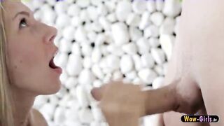 Refreshing morning fucking with super sexy teen Anjelica