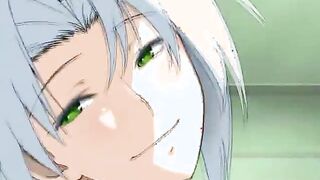 Hentai girl feels hot with a dickgirl