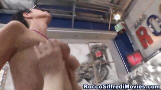 Ass fucking ho in glasses rim ass