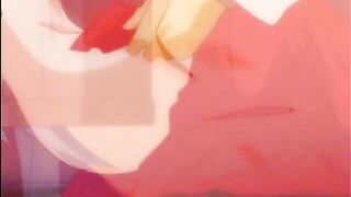 Hentai schoolgirl gets fucked by strap on dildo