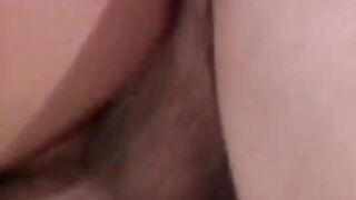 Brunette sexpot sucks & screws boner