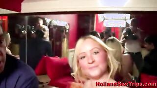 European prostitute fucks her client