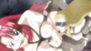 Tied hentai babe gets screwed up badly