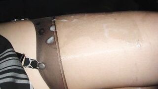 GFs Get Sperm on their Clothes!