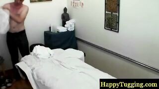 Asian masseur gives a happy ending