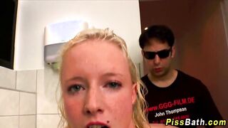 Slut loves goldenshowers