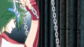 Busty hentai babes suck and fuck a horny cock