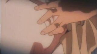 Hentai gay couple kissing and caring