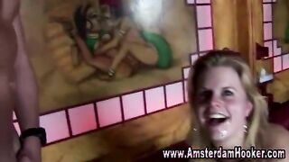 Amazing Blonde Girl Likes Giving Head & Sex