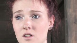 Maledom guy exposes fetish redheads tits