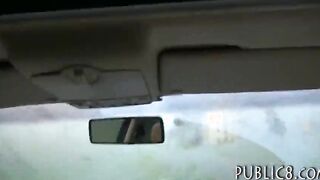 Sexy female driver banged and creampied for ten grand