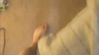 Busty brunette deepthroats hard cock