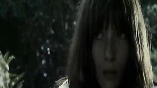Barbara Goenaga goes topless in the woods
