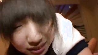 Young Virgin Harumi tricked into first sex