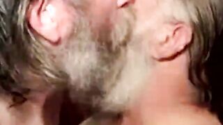 Southern redneck giving rimjob