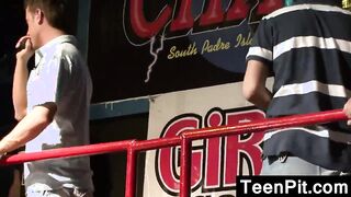 Teen Girls Showing Off Tits In Public
