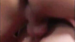 blonde gets a dick pounded in her asshole
