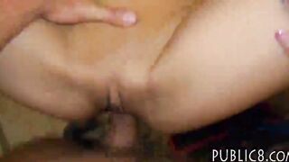 Real amateur Eurobabe drilled in exchange for money