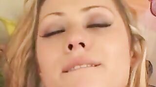 Dirty Blonde Fucked In The Ass