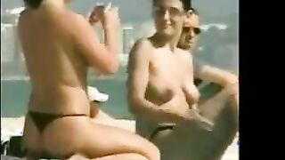 Lesbians At The Beach