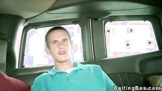 Baited straight dude penetrates ass