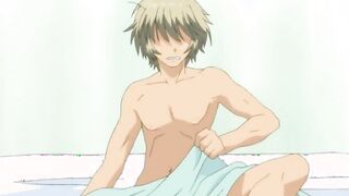 Horny gay anime boy gets taken from behind