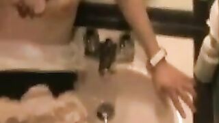 Asian Teen Fucked In A Bathroom