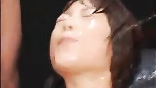 Asian Slut Getting Pissed On