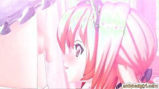 Japanese shemale hentai caught and sucked  tranny cock