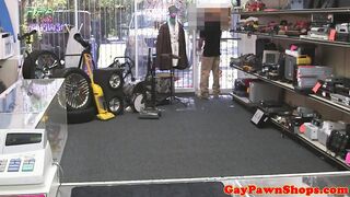 Pawnshop amateur agreeing going gay for pay