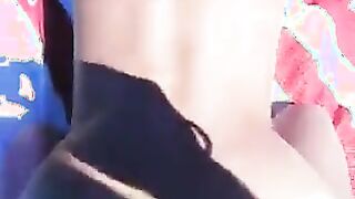 Fucking My Girlfriend At The Beach POV