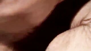 Hairy mature bear fucked and sucks
