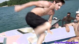 Gay sailor outdoor orgy with Chip Young