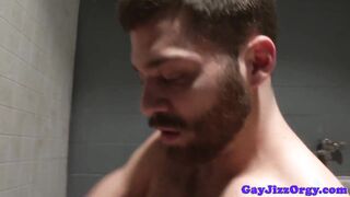 After work Anal orgy with Troy Daniels