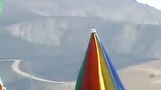 Spying Around At The Beach