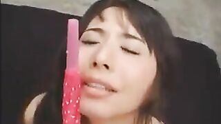 Japanese Whore Drinking Cum