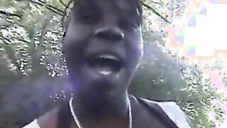 Dick Sucking Outdoors