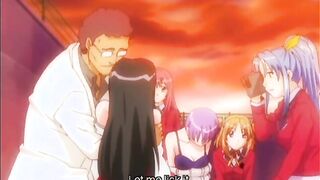 Japanese hentai schoolgirl hard poked by shemale in the library room