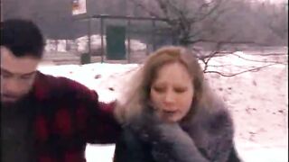 Big tit blonde teen gets fucked doggystyle