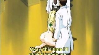 Mega tits hentai tittyfucking and eating sperm