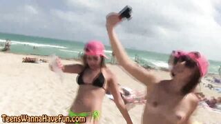 Skanky teens misbehaving
