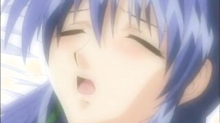 Hentai coed strapon doggystyle fucked