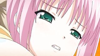 Coed hentai gets squeezed her bigtits and fingered pussy