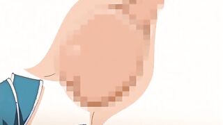 Hentai cutie gangbang and facial cumshot