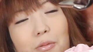 Oriental preggo hairy pussy gaping