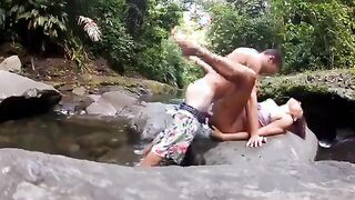 Sex With The GF In The River