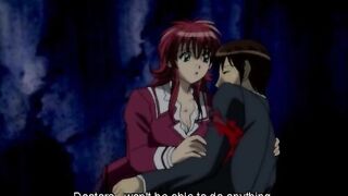 Caught hentai redhead gets fucked by shemale