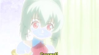 Hentai threesome sex and gets whipped