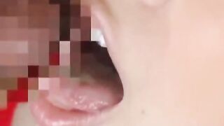 Pregnant asian teen takes a few cumshots