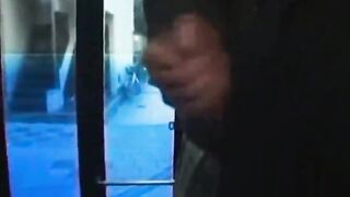 Asian Schoolgirl Gives Handjob On Bus